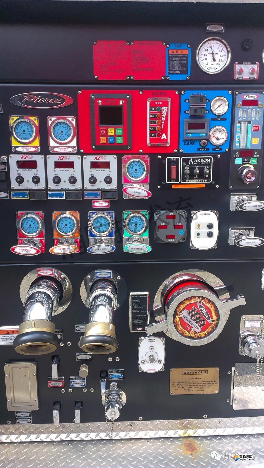 消防車(chē)的滅火操作系統(tǒng) 消防車(chē)的滅火操作系統(tǒng)