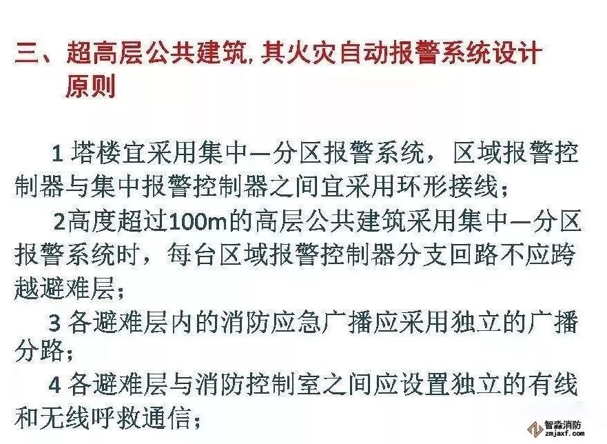 超高層公共建筑報警消防器材設計規(guī)定